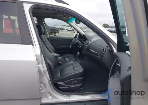 2007 BMW X3 3.0Si from USA, damaged, VIN WBXPC934X7WF23080